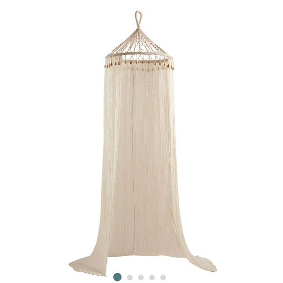 Cost Plus World Market Other - World Market Boho Sheer Cotton Macrame Canopy